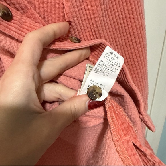 L.L. Bean Coral Button Down Shirt - Picture 10 of 10